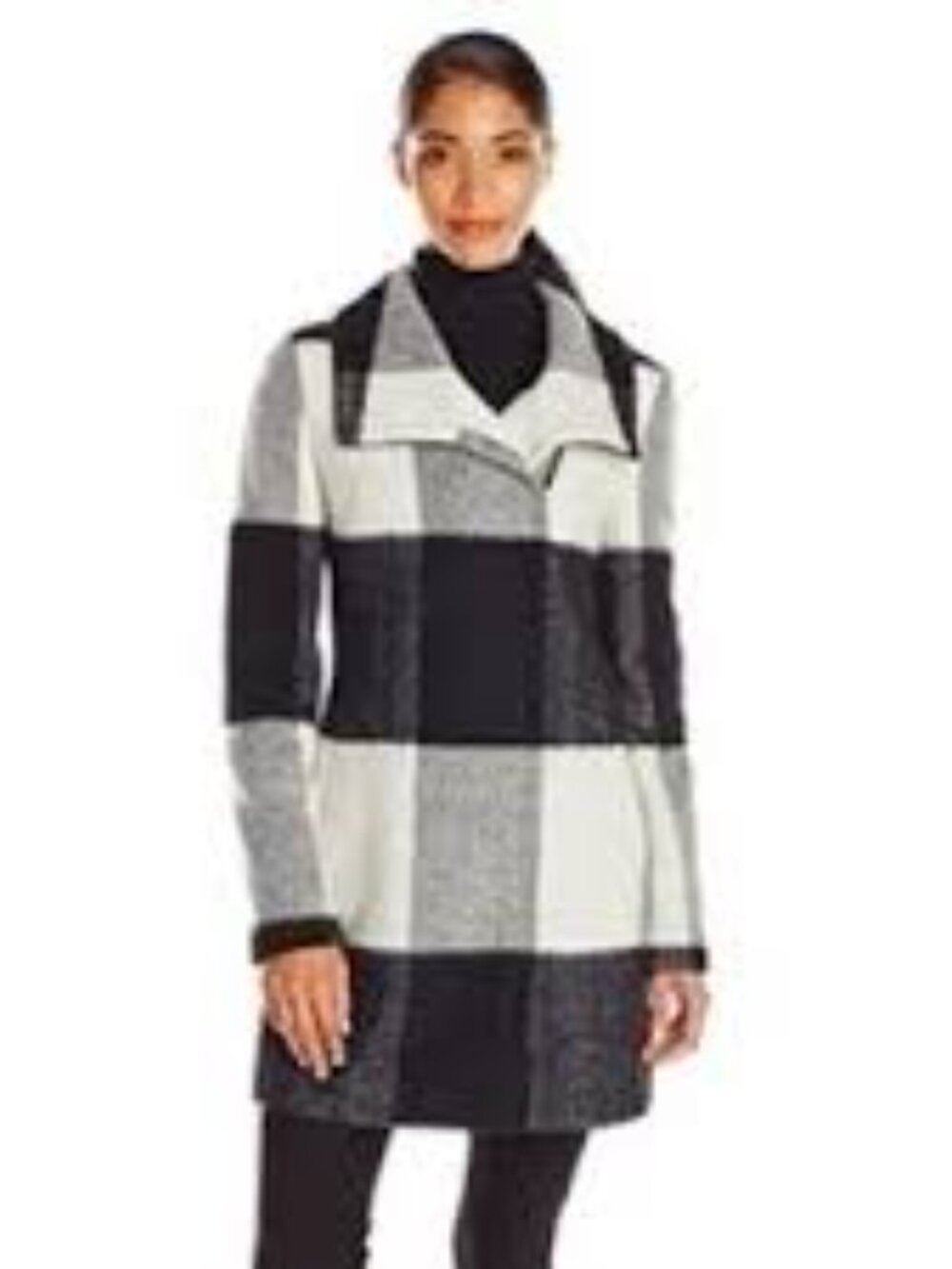 Ivanka Trump Plaid Pea Coat